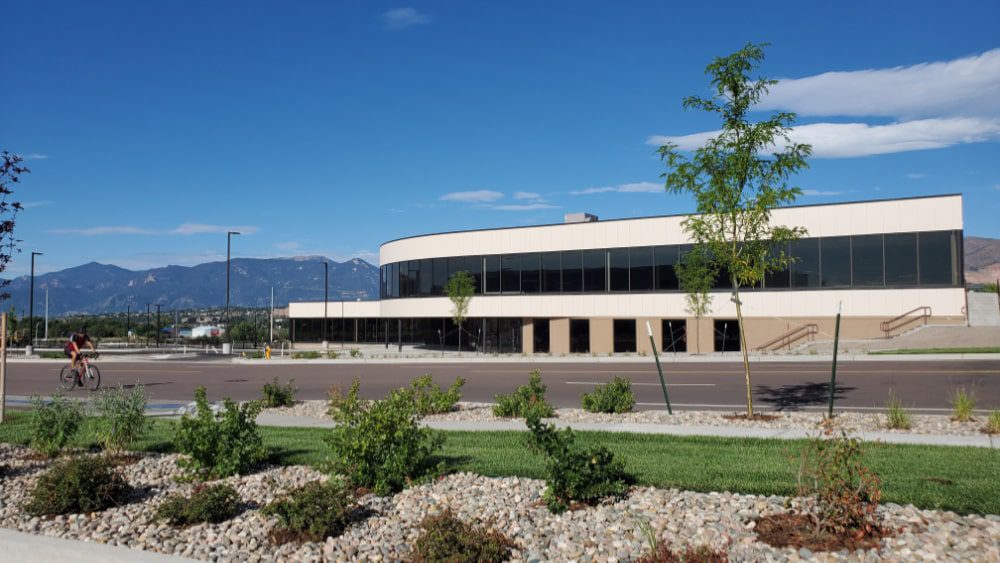 Front view of Tek Experts' USA Office at 6860 Campus Drive, Colorado Springs